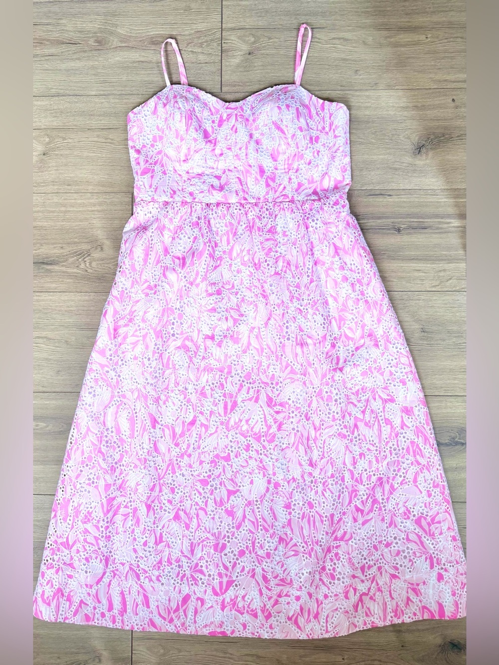Lilly Pulitzer Eyelet Midi Dress